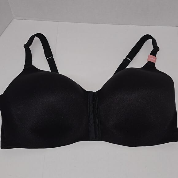 Cacique Black Front-Close No-Wire Bra Size 42 DDD NWOT - Picture 2 of 16